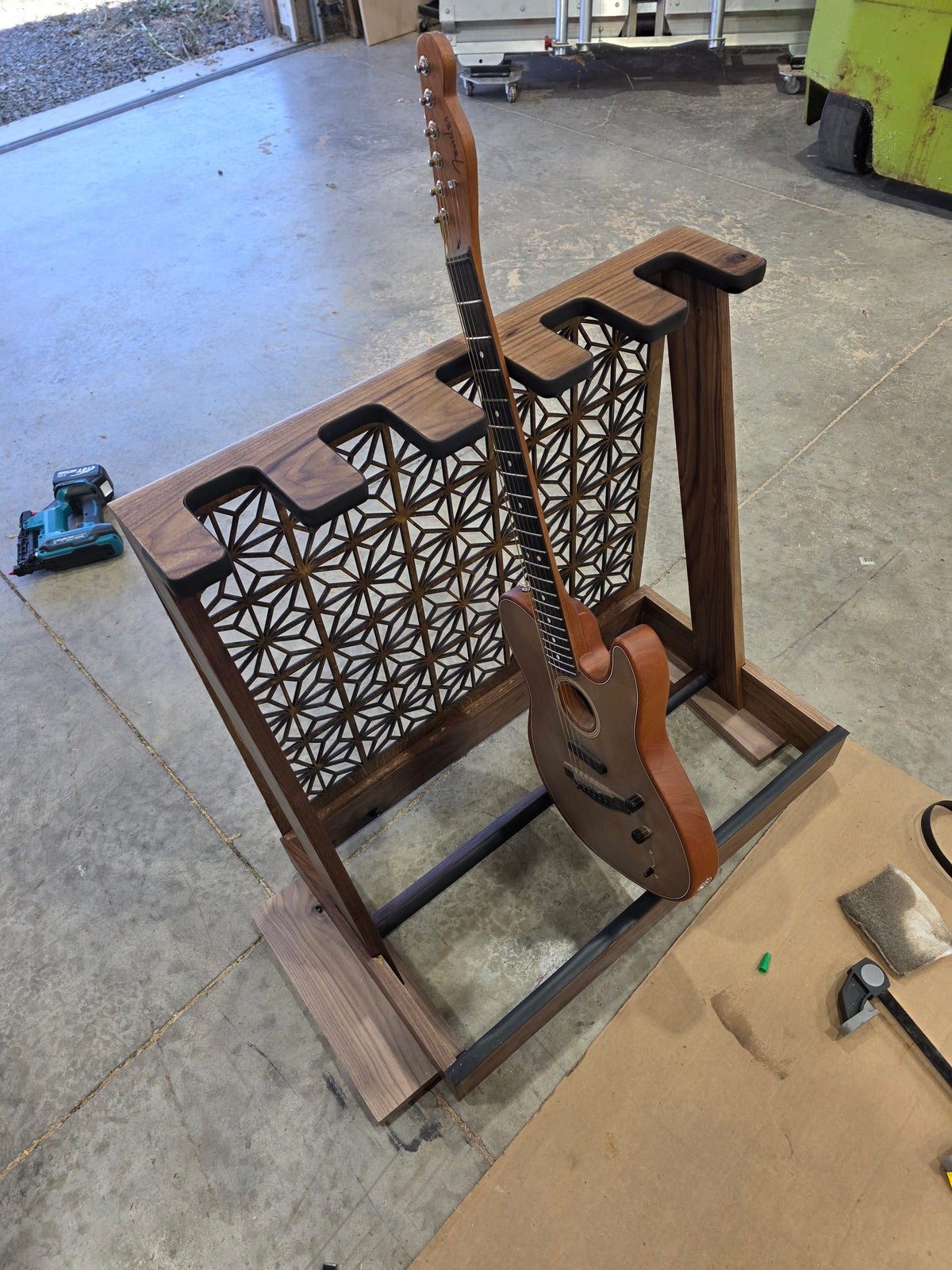 Midcentury Modern Guitar Stand