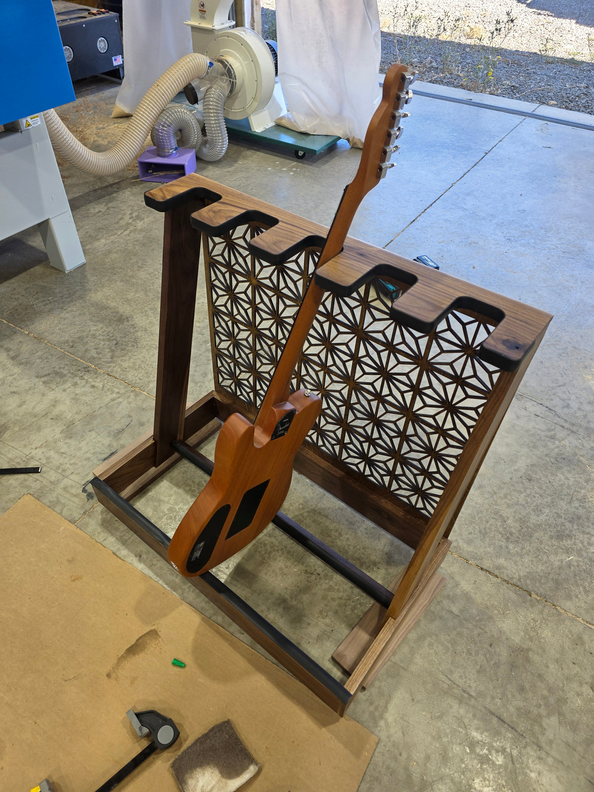 Midcentury Modern Guitar Stand