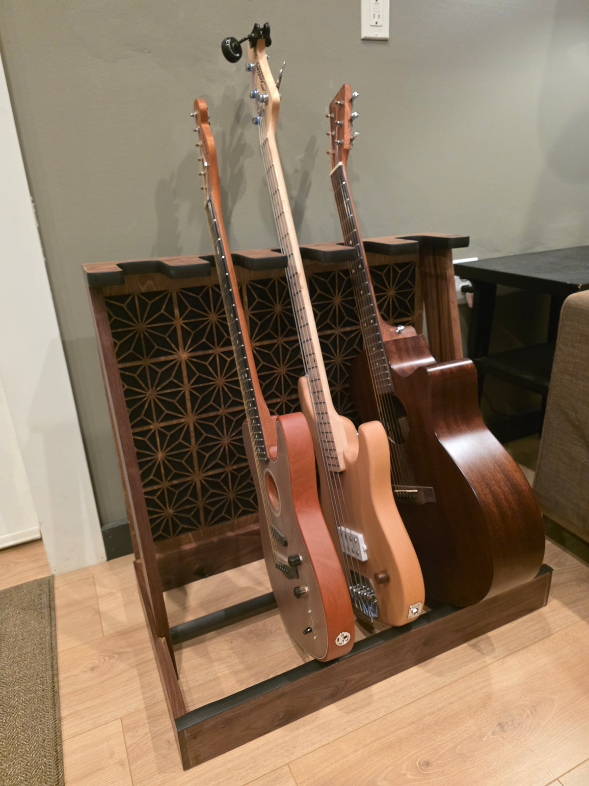 Midcentury Modern Guitar Stand