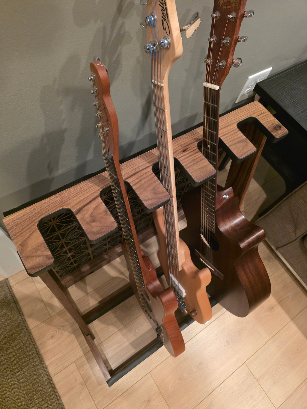 Midcentury Modern Guitar Stand